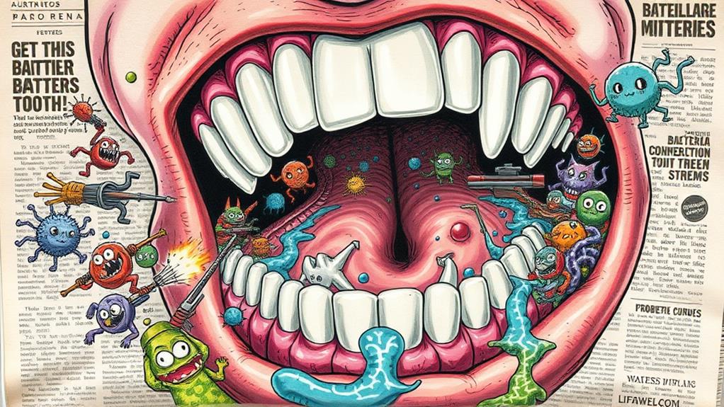 mouth as microbial battleground